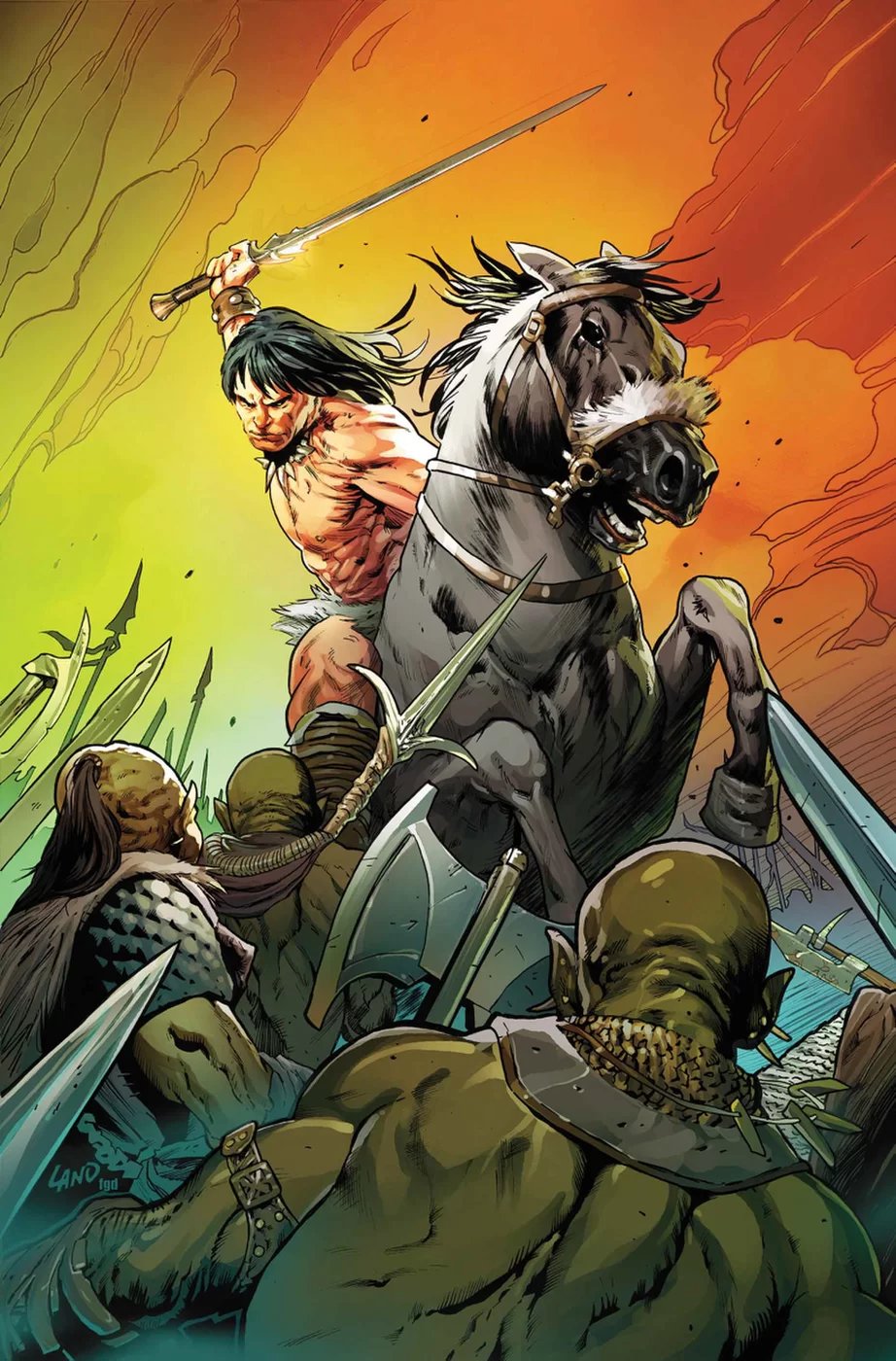 Conan_the_Barbarian_Vol_3_3_Land_Variant_Textless (Greg Land)