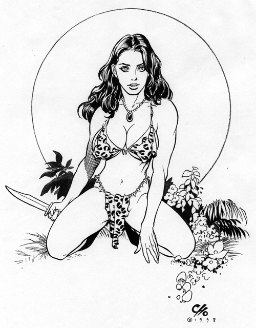 Cavewoman Frank Cho