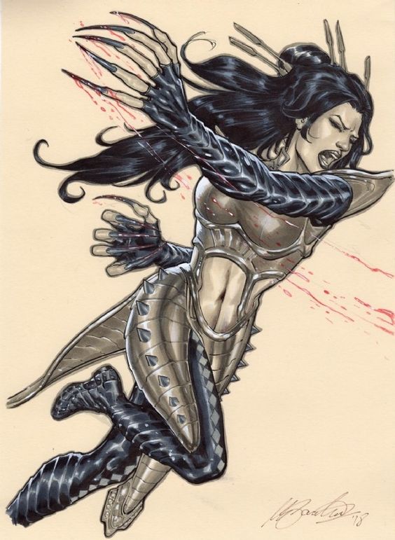 yuriko oyama (Lady Deathstrike)