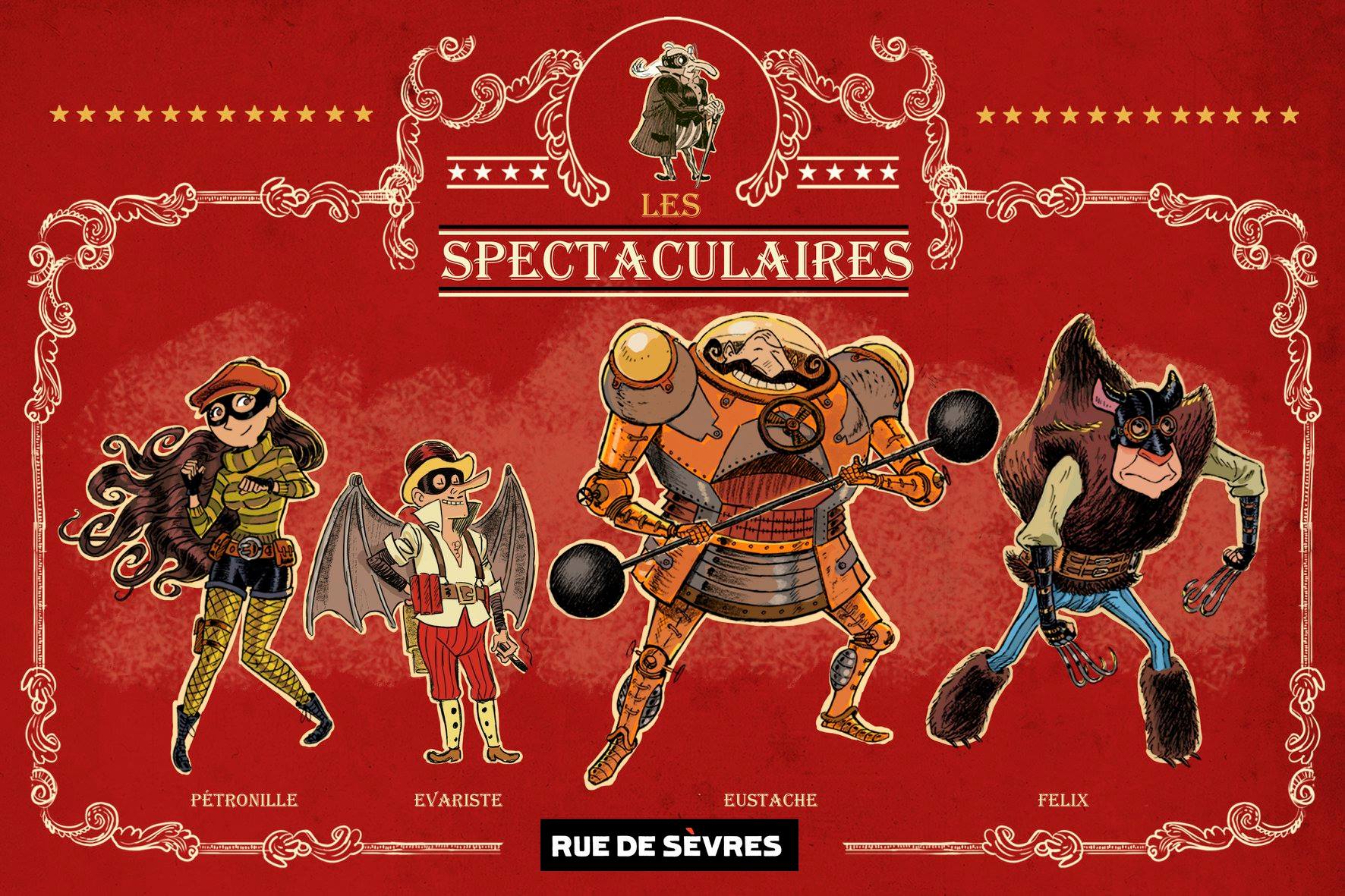 les spectaculaires t4