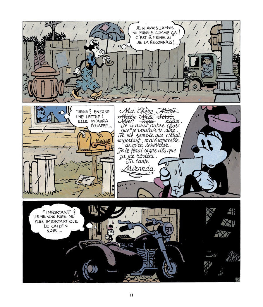 Minnie-Mouse-Cosey-Le-secret-de-Tante-Miranda-Glénat-neige-montagne-bigfoot-aventure-p.7