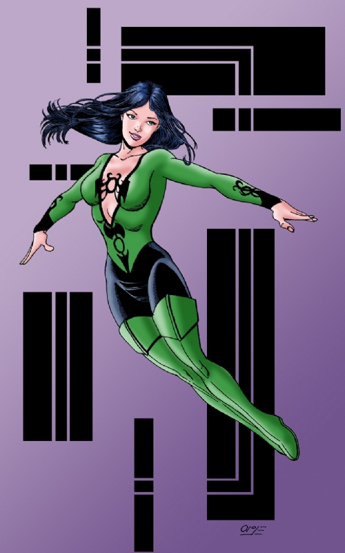 Shrinking Violet ou atom girl (Salu Digby)