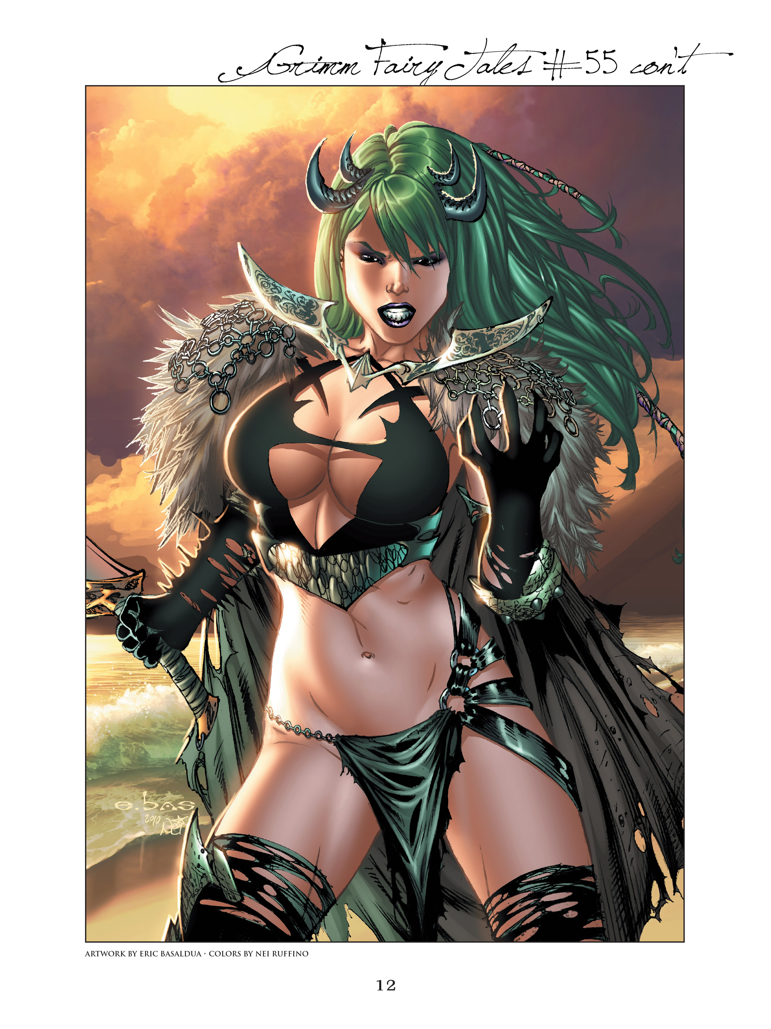 Grimm Fairy Tales Cover Art Book v02-012