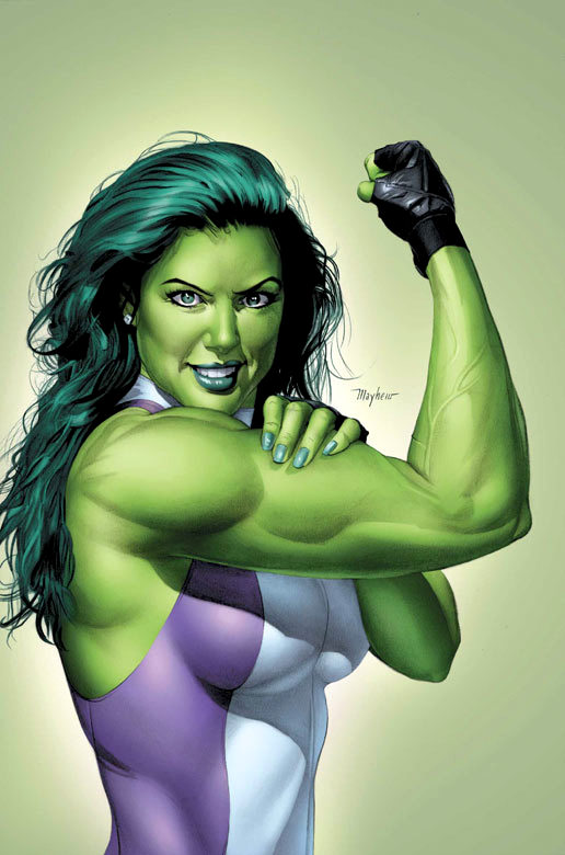 she-hulk by mike mayhew