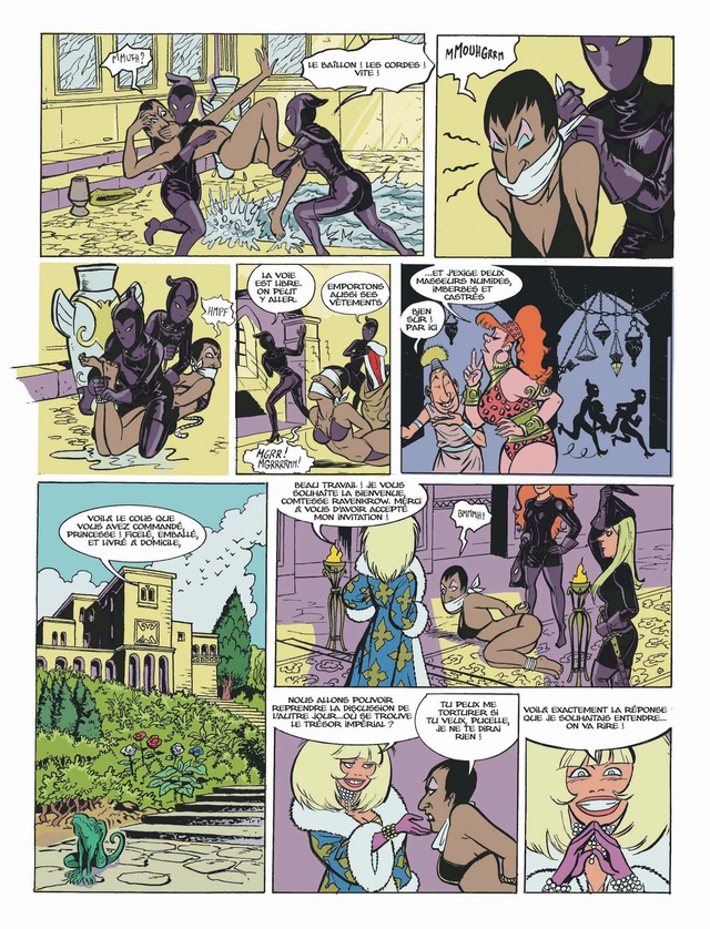 adelin et irina_le complot des capes noires_editions du tiroir