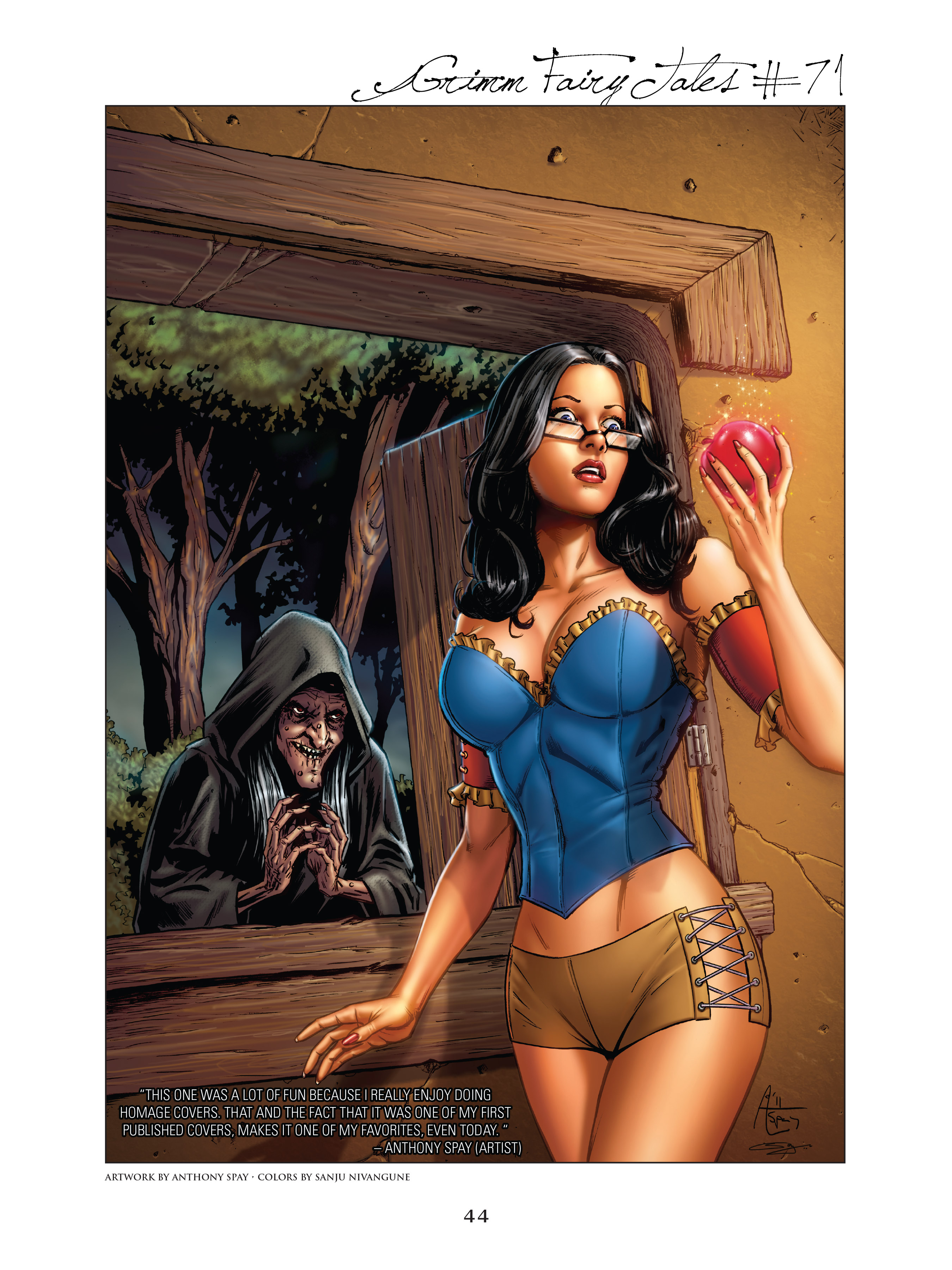Grimm Fairy Tales Cover Art Book v02-044