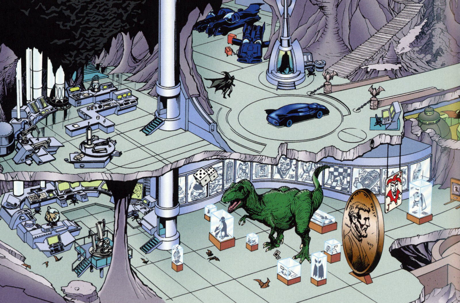 Batman Mythology - la batcave