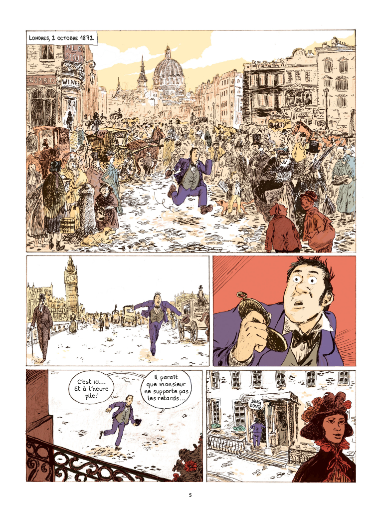 Le tour du monde en 80 jours casterman