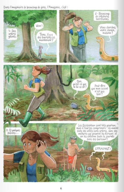 a la recherche de lamazonie oubliee_delcourt_octopus_Laure Garancher_extrait