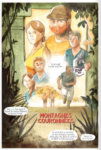 a la recherche de lamazonie oubliee_delcourt_octopus_Laure Garancher_extrait2