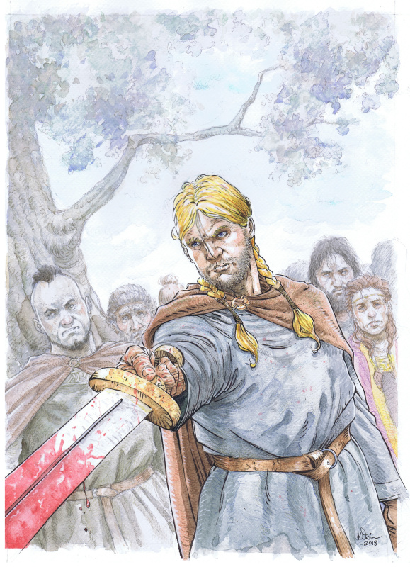 Jylland_Magnulv-le-Bon_Bruno de Roober_Przemyslaw Klosin_Anspach_illustration