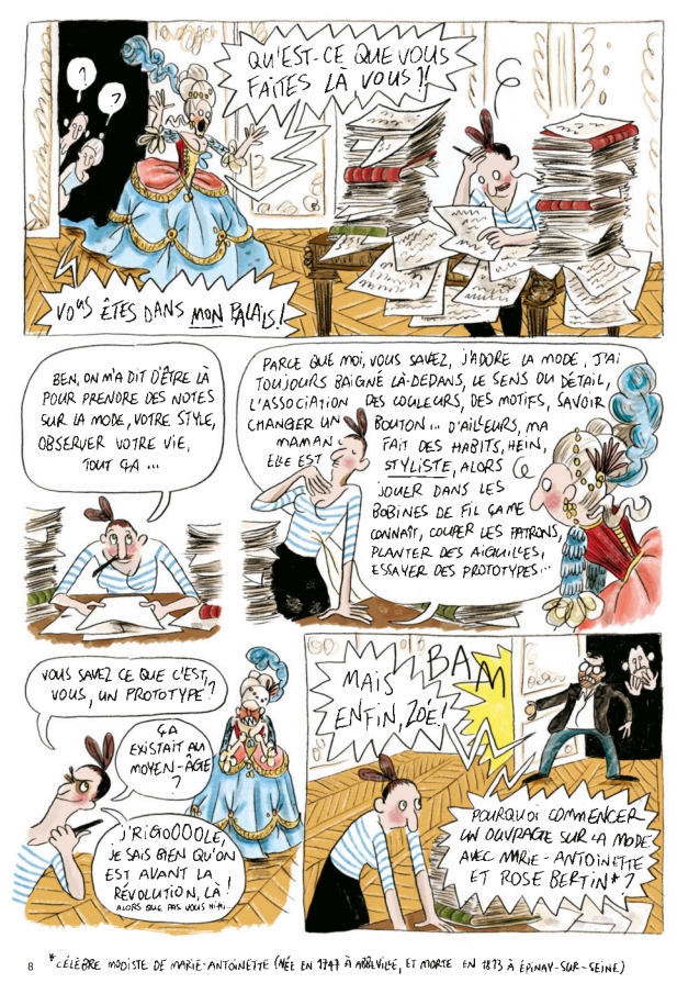 La mode deshabillee_Zoe Thouron_Frederic Godart_Casterman_extrait