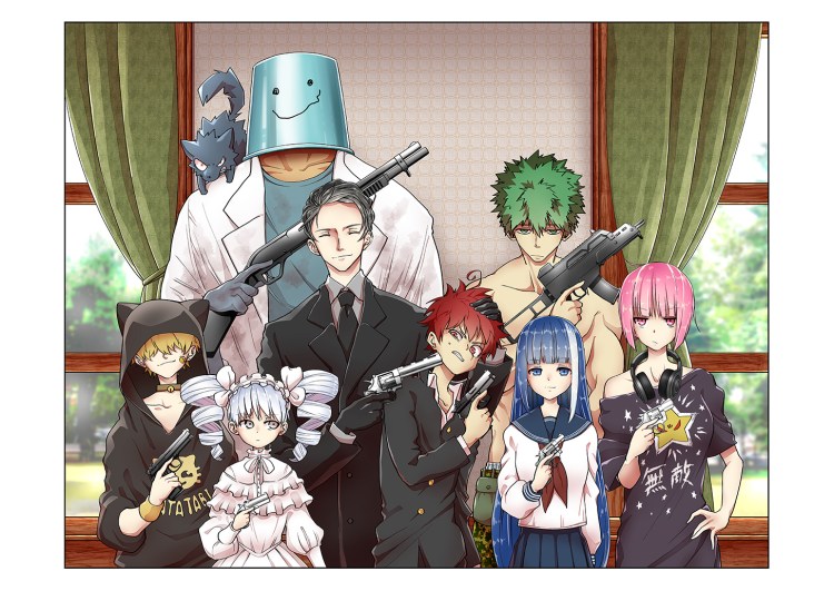 Mission yozakura family_T01_Kana_Hitsuji Gondaira_illustration