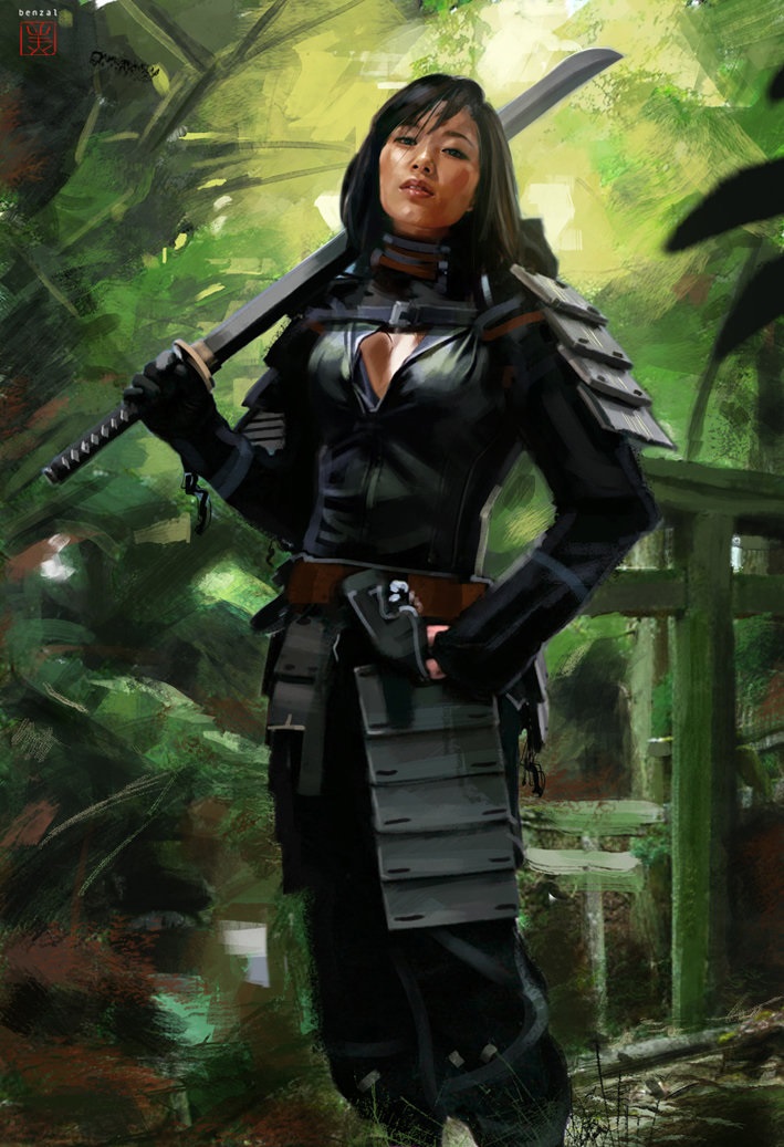 david-benzal-black-girl-sanada