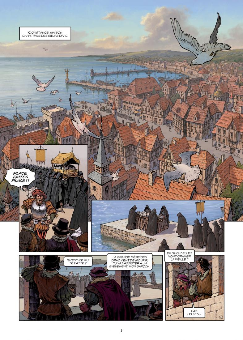 Le dernier dragon_Hors serie_L-ordre de drac_Delcourt_Pecau_Pilipovic_Fernandez_extrait