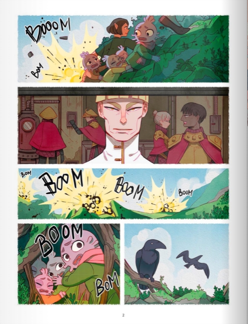 Rose and Crow_Livre 1_Amelie Sarn_Lise Garcon_Delcourt_p2