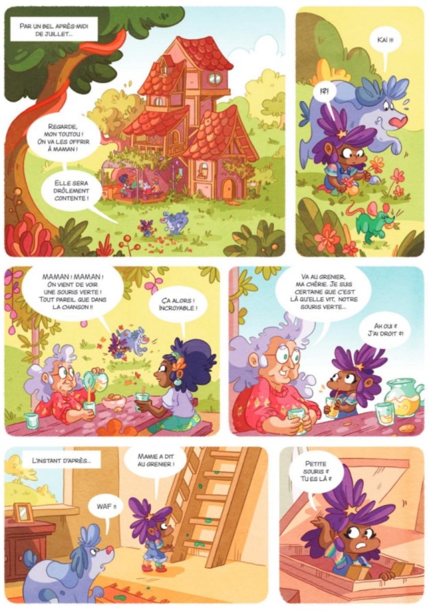 Gabie aux craies de couleur_T01_Joris Chamblain_Margo Renard_Kennes_P-tite Margote_extrait