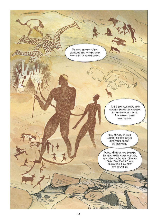 Tassili_Une femme libre au neolithique_Maadiar_Frewe_Musee national de la prehistoire_La boite a bulles_extrait