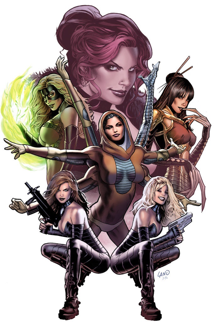 Uncanny X-Men #508 by Greg Land.