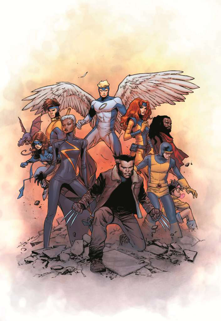 X-MEN GOLD #1 cover art by Olivier Coipel