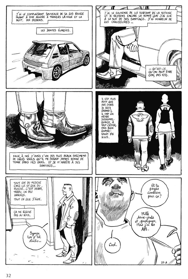 Esthetique des brutes_Journal 3_Fabrice Neaud_Delcourt_extrait