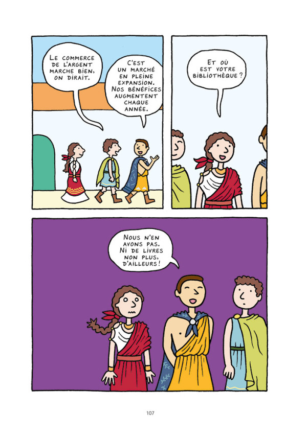 La Philosophe-le Chien et le Mariage_Barbara Stok_Editions Paquet_extrait