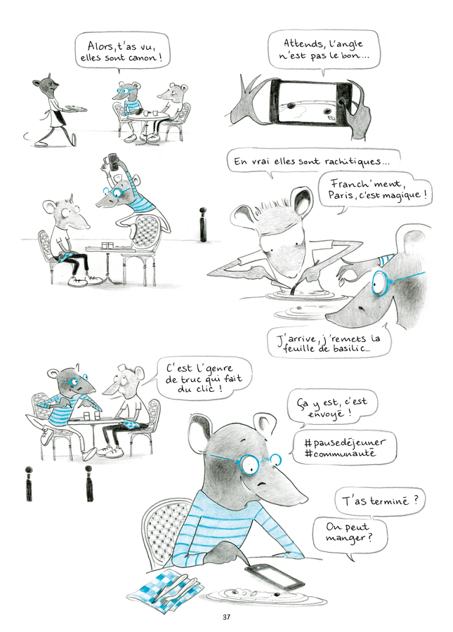 Le renard-le corbeau et tous leurs potos_Veropee_La boite a bulles_extrait