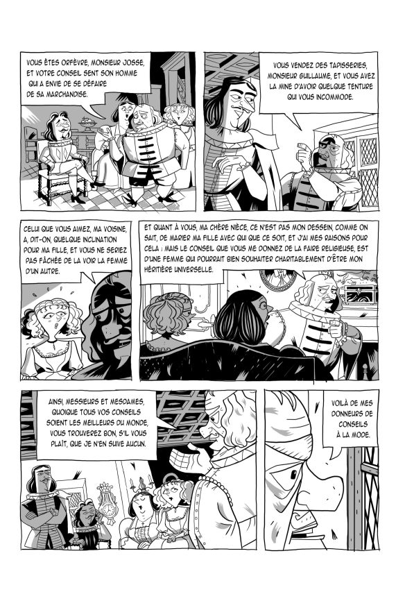 Moliere et les medecins_texte integral de trois pieces en BD_Petit a petit_extrait