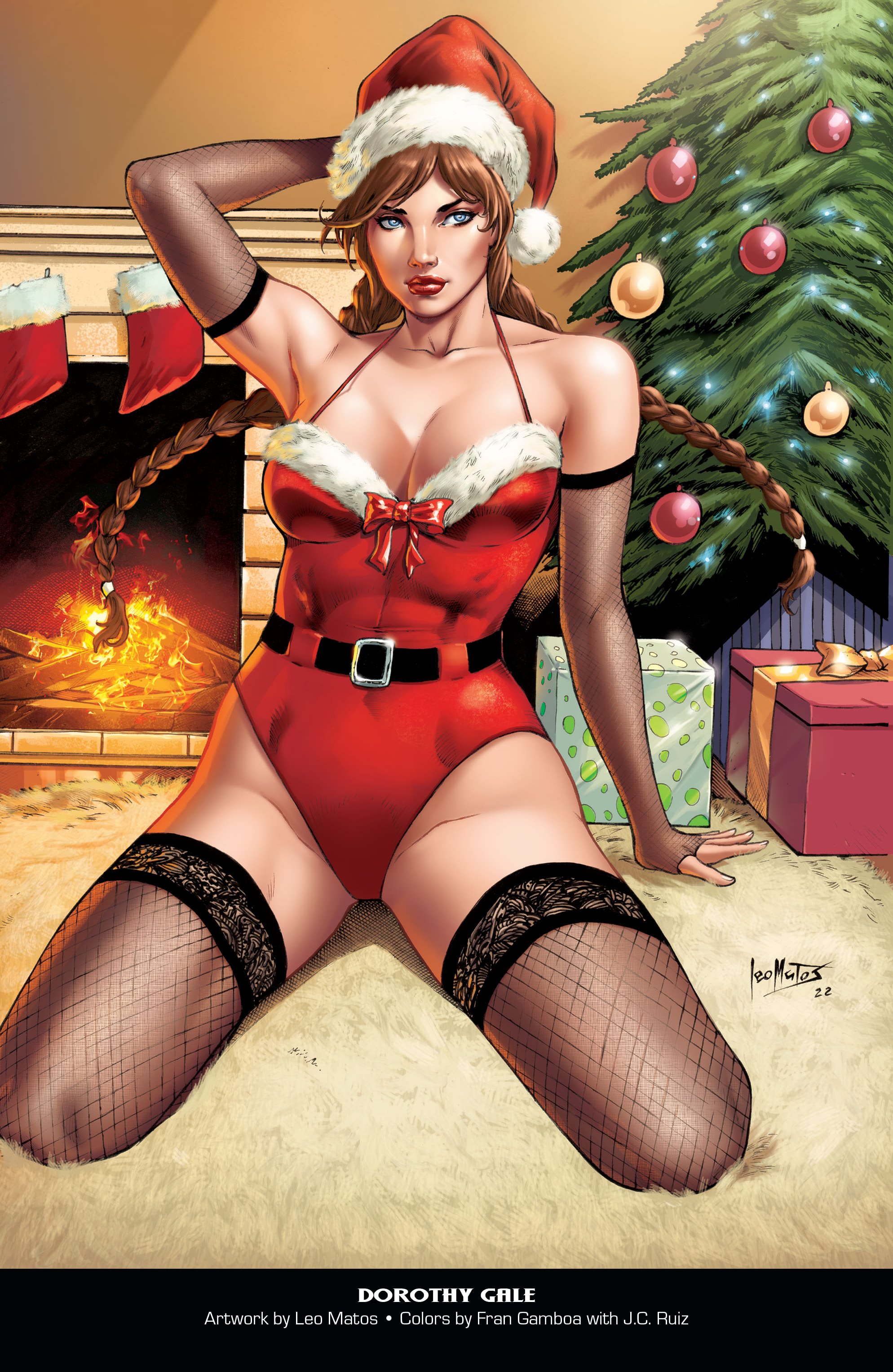 Grimm Fairy Tales 2022 Holiday Pinup Special-018