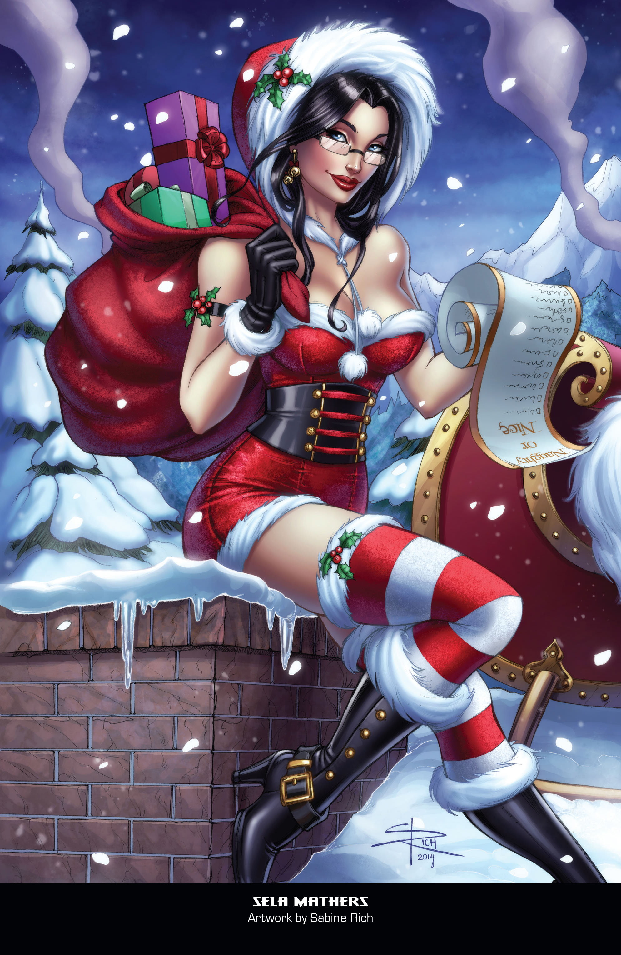 Grimm Fairy Tales 2022 Holiday Pinup Special-021