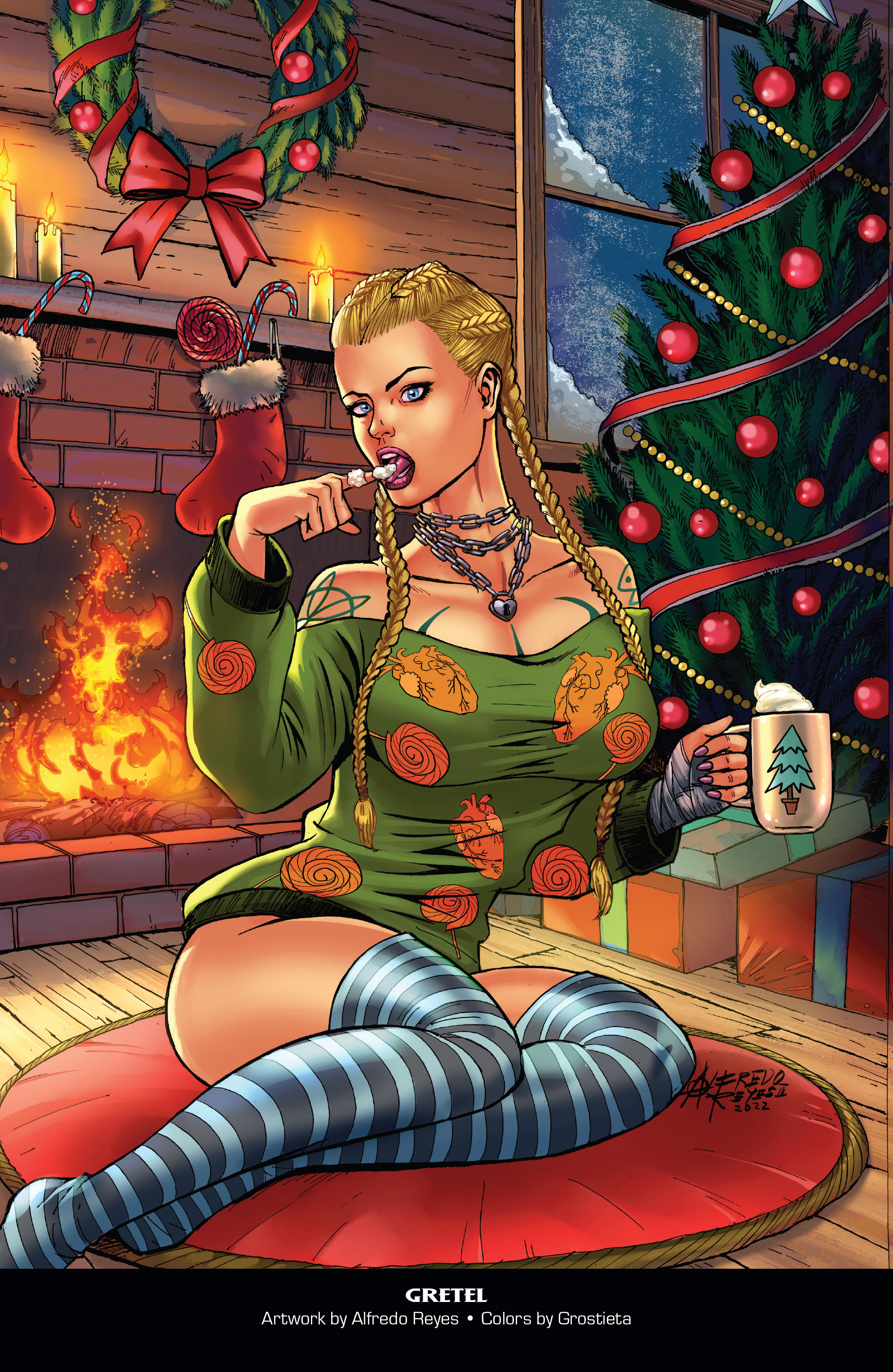 Grimm Fairy Tales 2022 Holiday Pinup Special-030
