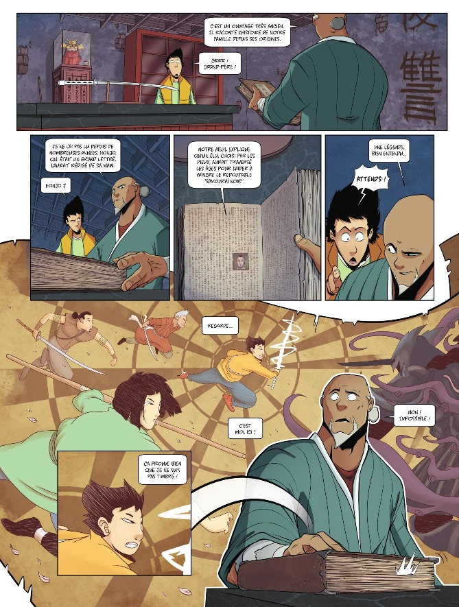 Katsuo_T02_Les guerriers du temps_Tamaillon_Paoli_Odone_Jungle_extrait