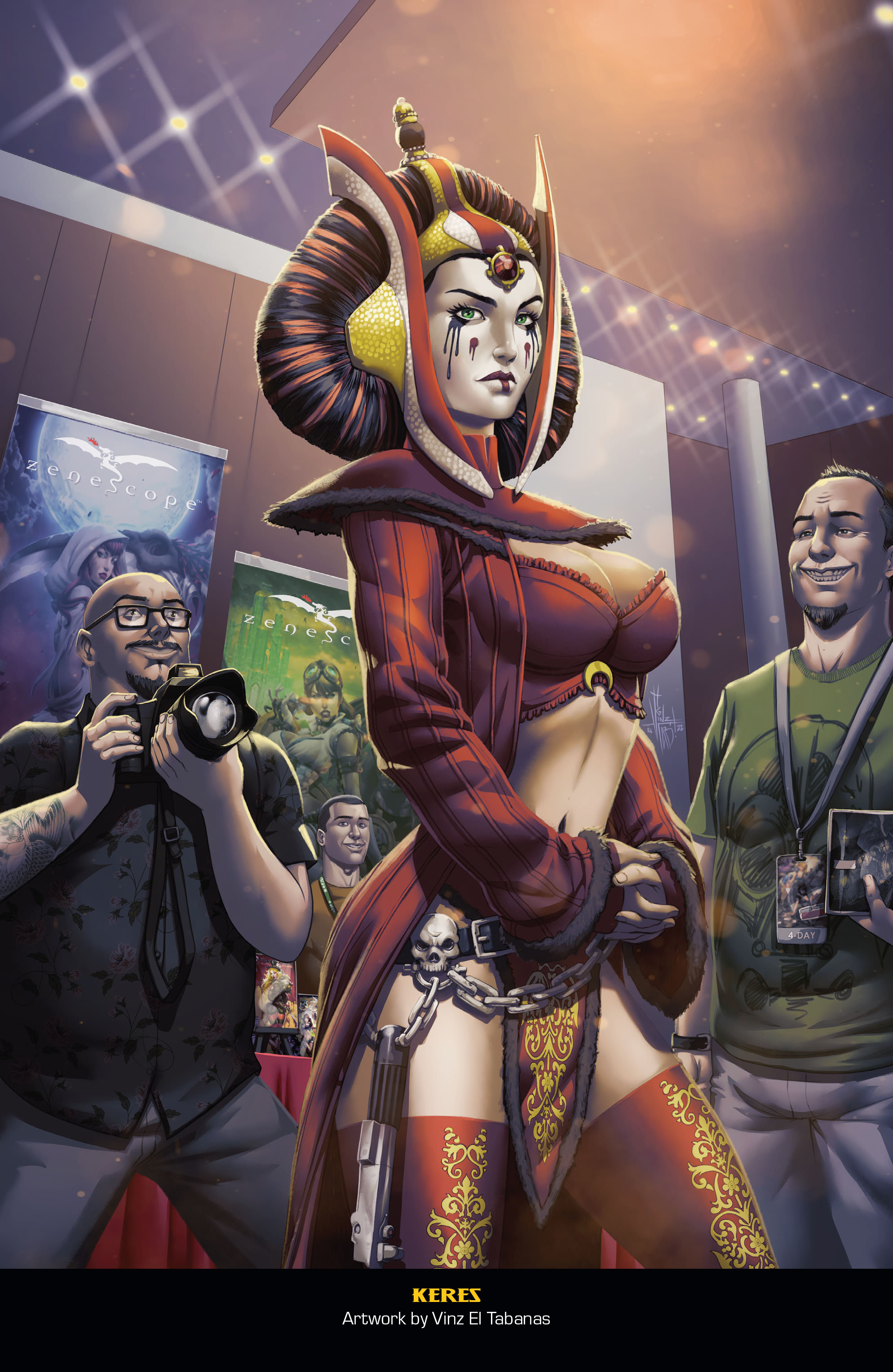 Grimm Fairy Tales 2022 May the 4th Pinup Special-028