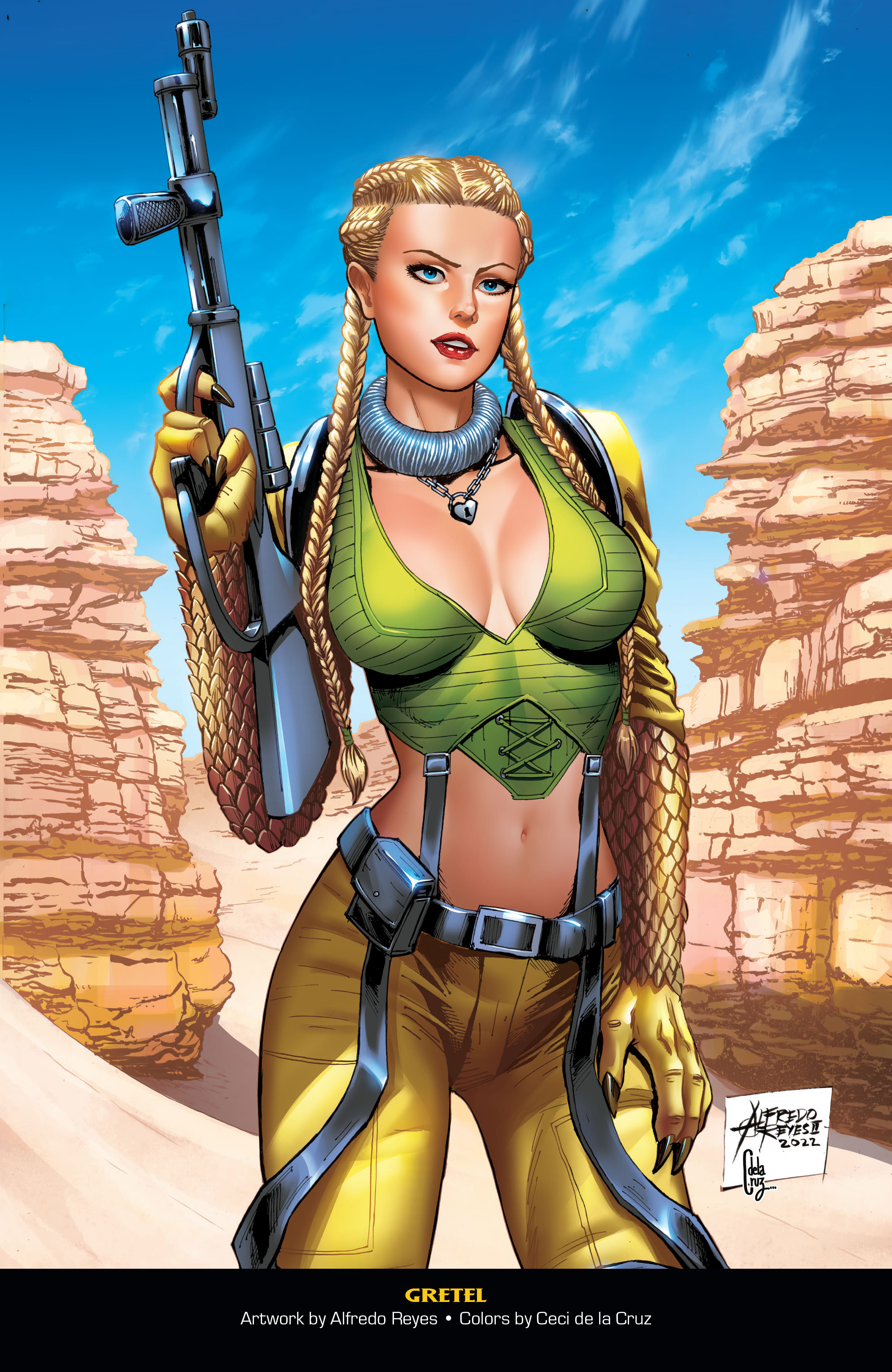 Grimm Fairy Tales 2022 May the 4th Pinup Special-034