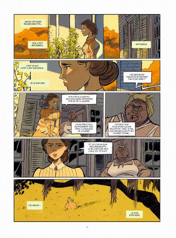 Gone with the wind Planche