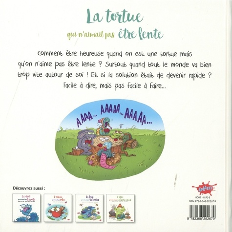 La tortue qui n-aimait pas etre lente_Severine de la Croix_Sandrine Goalec_Splash_back