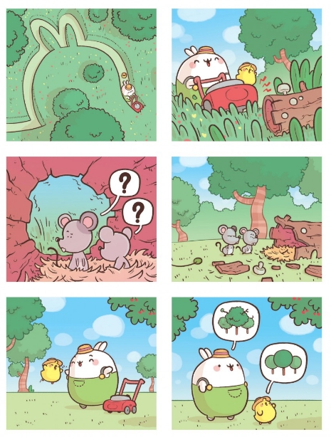 Molang_T01_Rires en plein air_Goroglin_Dupuis_millimages