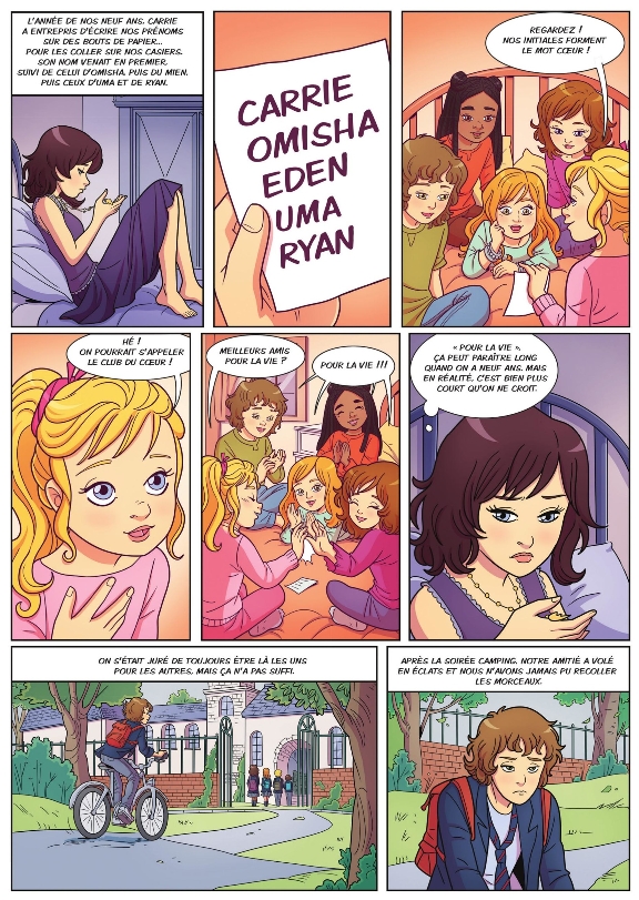 Les cinq lettres du mot coeur_Cathy Cassidy_Miss_Jungle_extrait