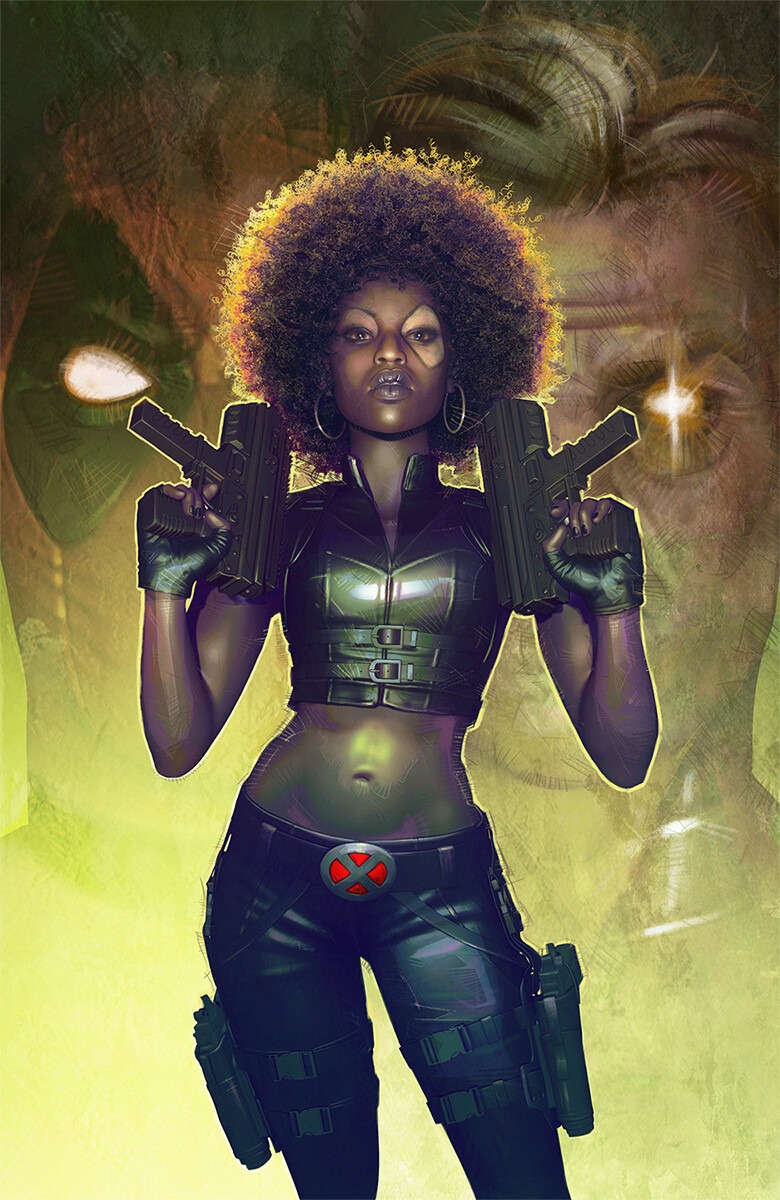 black domino