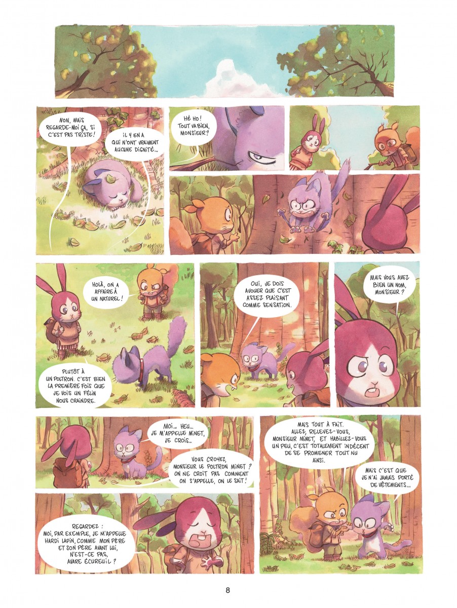 Poltron Minet_T01_La voie Romane_Madd_Mayen_Dupuis_extrait