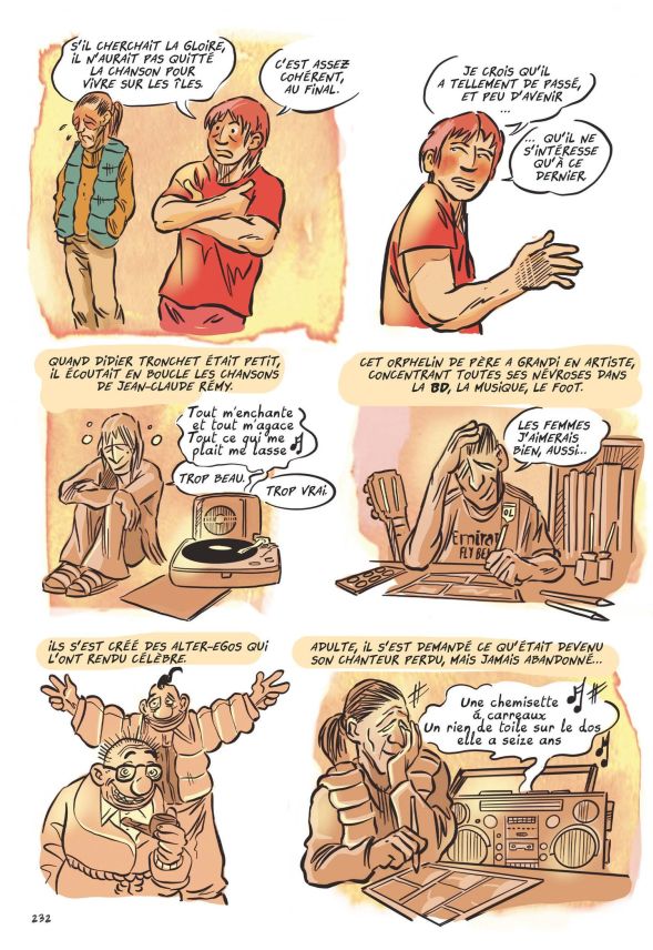 Sur la tete de mon pere_Gaston_Alain Remy_La boite a bulles_Biographie_extrait