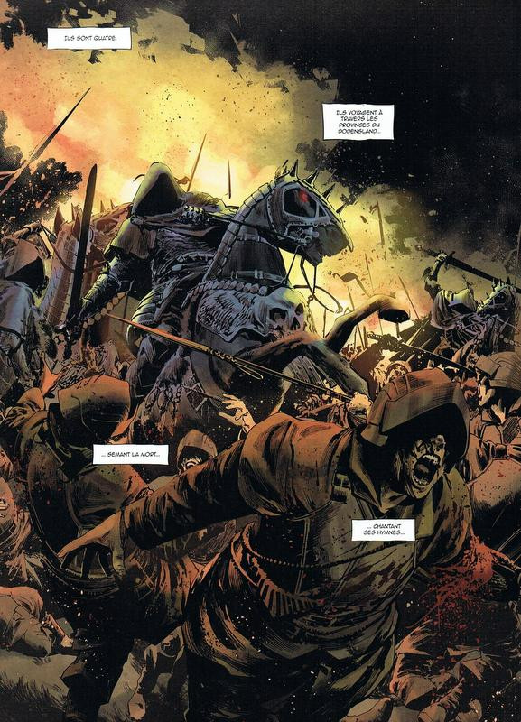 Les chevaliers ténèbres planche