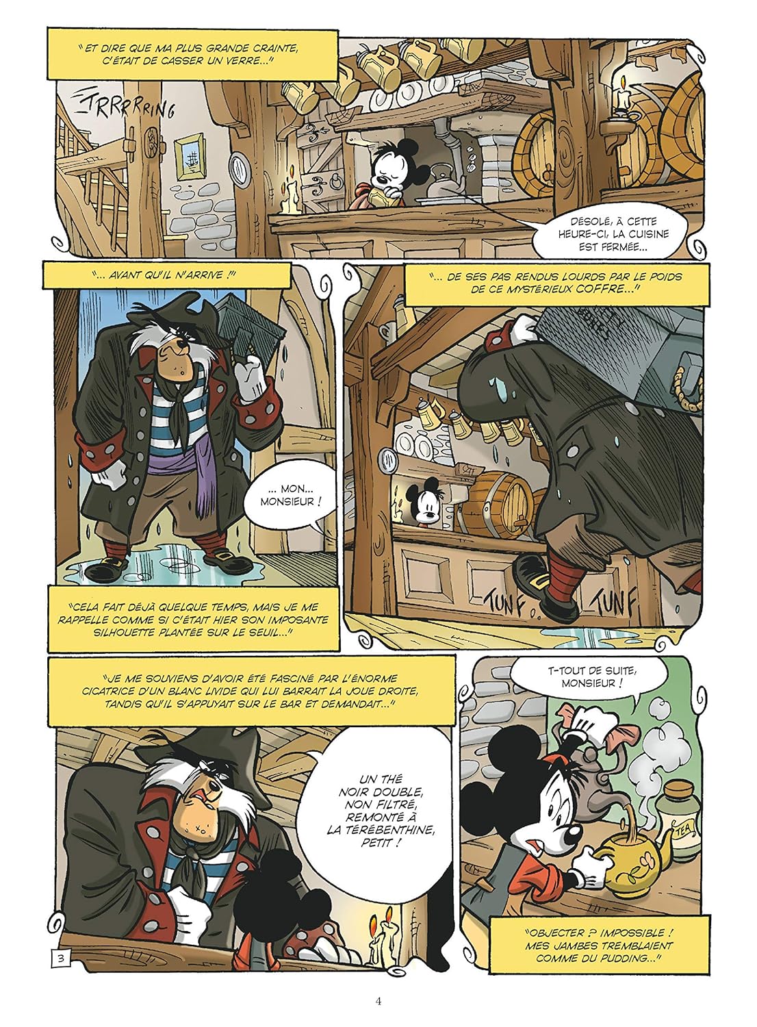 L'île au trésor disney-glénat-planche