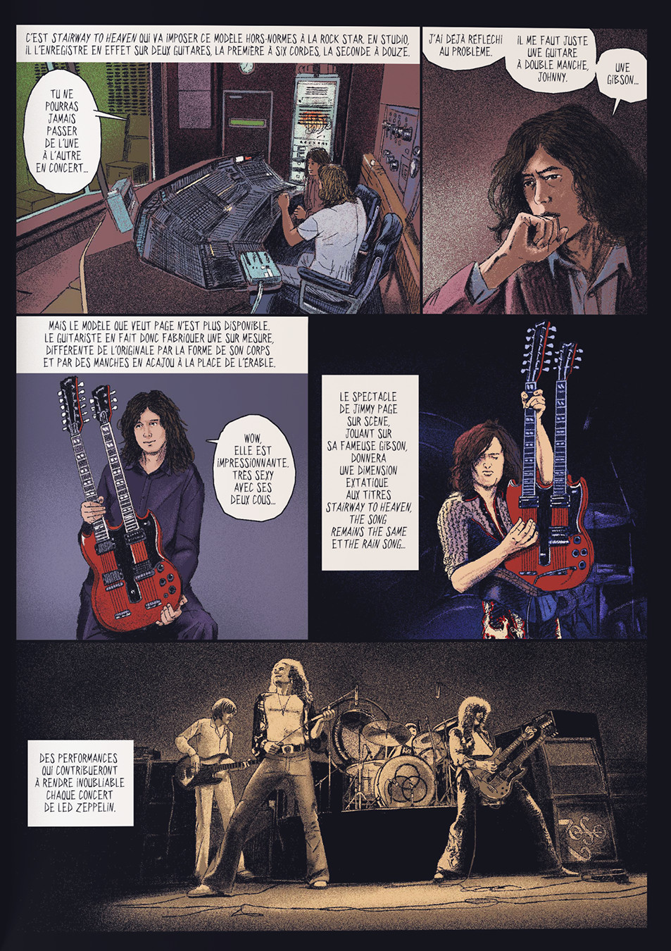 led zeppelin en bande dessinée_extrait