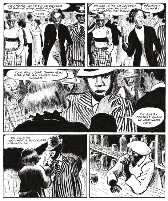 Les derniers jours de Robert Johnson_Frantz Duchazzau_Sarbacane_biopic_extrait