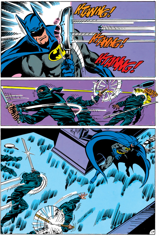 Batman chronicles 1989 planche
