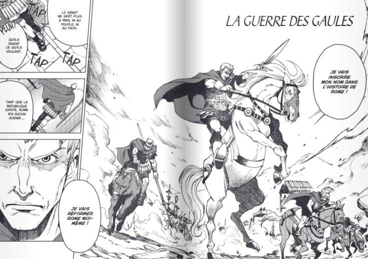 Jules Cesar_La guerre des Gaules_Soleil Manga_extrait