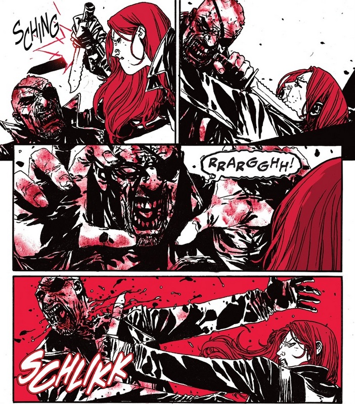 Marvel Zombies-Black,White &amp; Blood planche