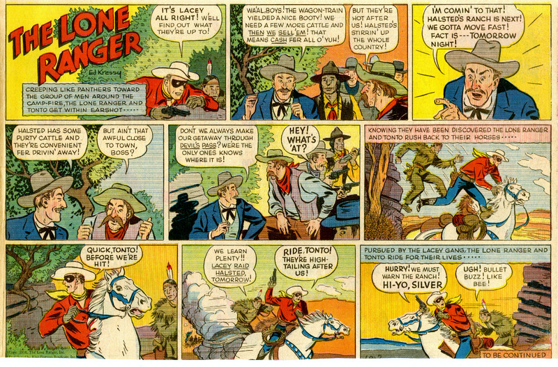 The Lone Ranger comic strip