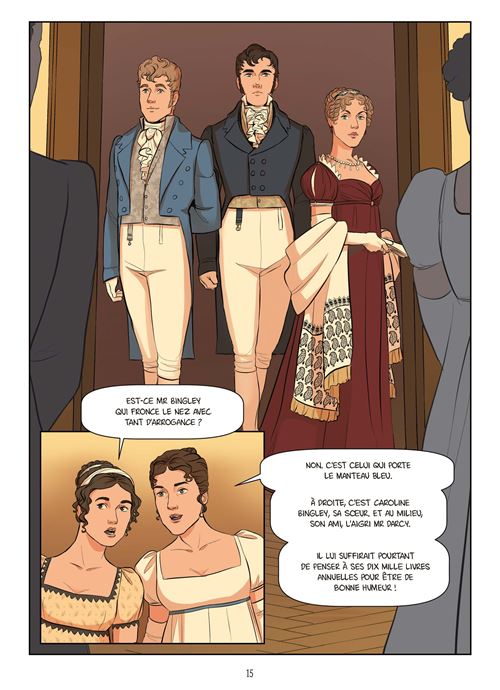 Orgueil et prejuges_Claudia Kuhn_Tara Spruit_Jane Austen_Jungle_Roman graphique_extrait